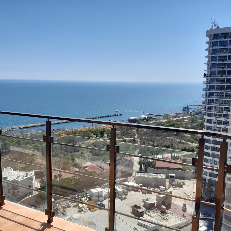 Квартира С Террасой Sea View/ 44 Жемчужина В Аркадии Odessa Exterior foto
